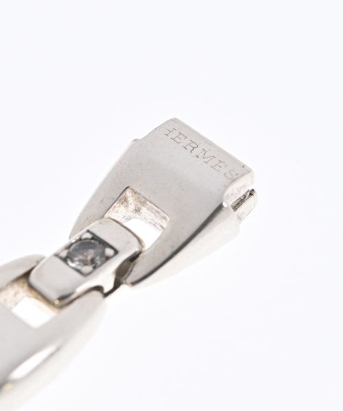 Hermes Bracelet Bangle Silver — view 7