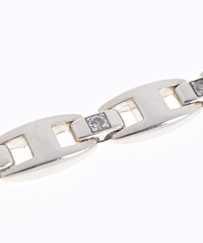 Hermes Bracelet Bangle Silver — view 5