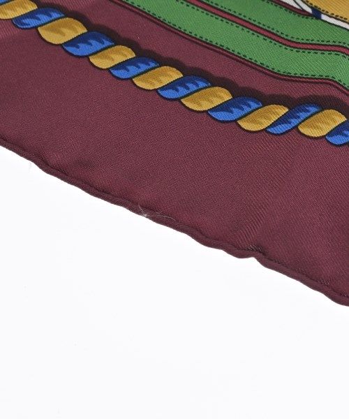 Hermes Bandana Scarf Red — view 6