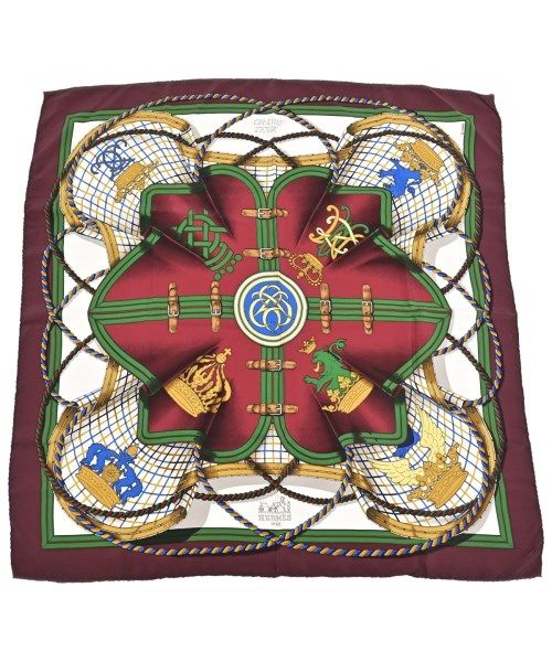 Hermes Bandana Scarf Red
