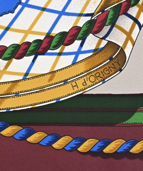 Hermes Bandana Scarf Red — view 5