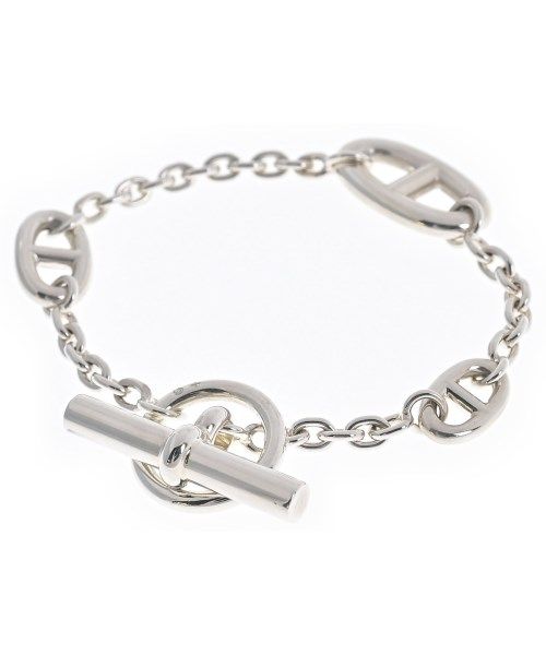 Hermes Bracelet Bangle Silver