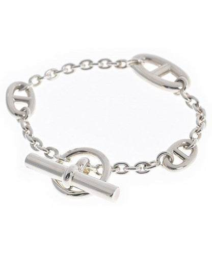 Hermes Bracelet Bangle Silver
