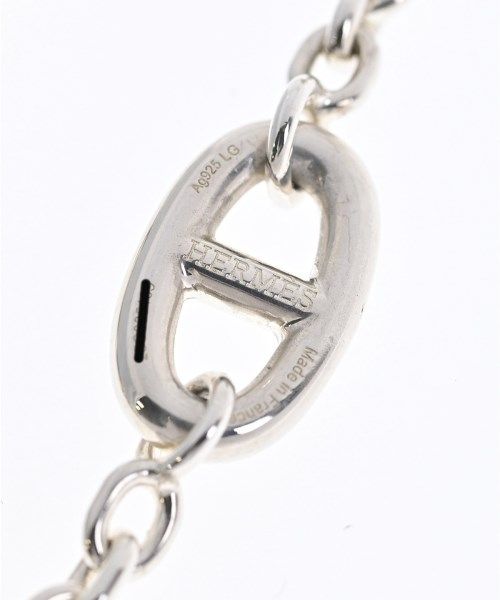 Hermes Bracelet Bangle Silver — view 5