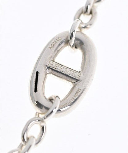 Hermes Bracelet Bangle Silver — view 5