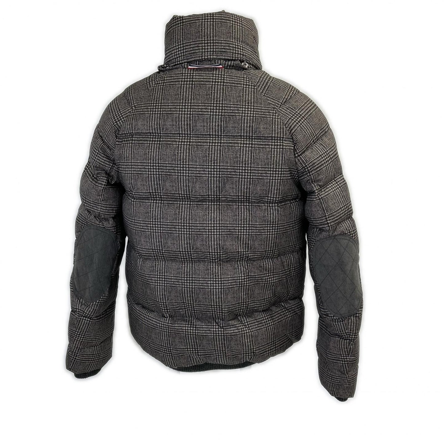 Moncler Gamme Blue Glen Check Print Down Jacket — view 3