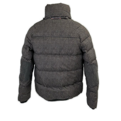 Moncler Gamme Blue Glen Check Print Down Jacket — view 3