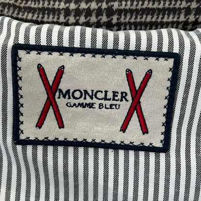 Moncler Gamme Blue Glen Check Print Down Jacket — view 5
