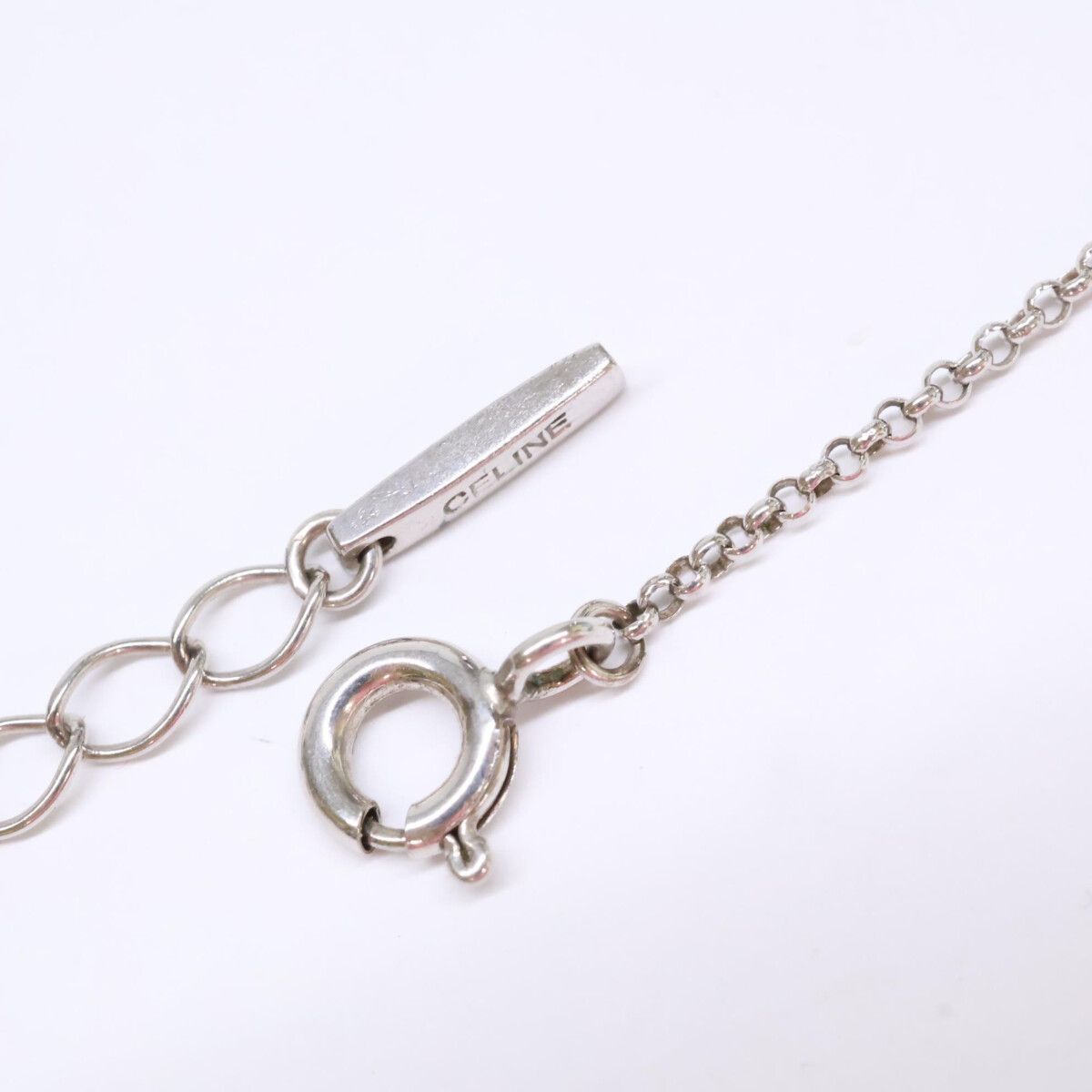 Celine 925 Sterling Silver Rhinestone Horse Shoe — view 7