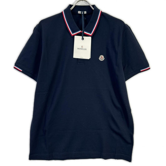 Moncler Mon Cles Navy Polo Shirt XXL