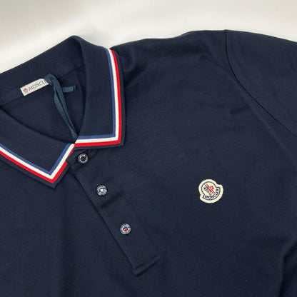 Moncler Mon Cles Navy Polo Shirt XXL — view 6