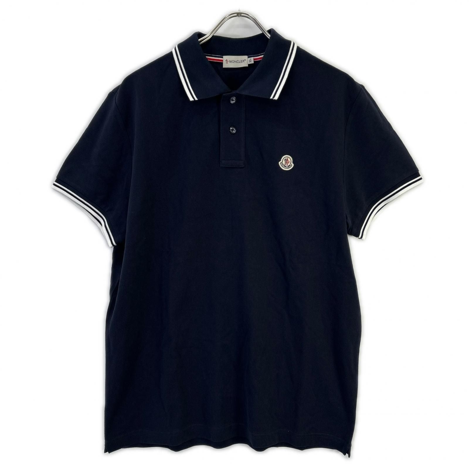 Moncler Mon Cles Navy Polo Shirt XL