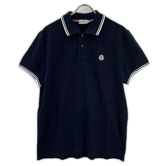 Moncler Mon Cles Navy Polo Shirt XL