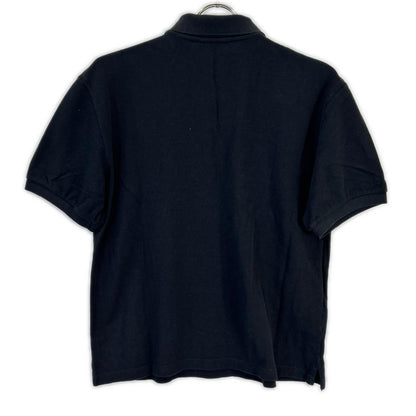 Miu Miu Black Cotton Pique Polo — view 2