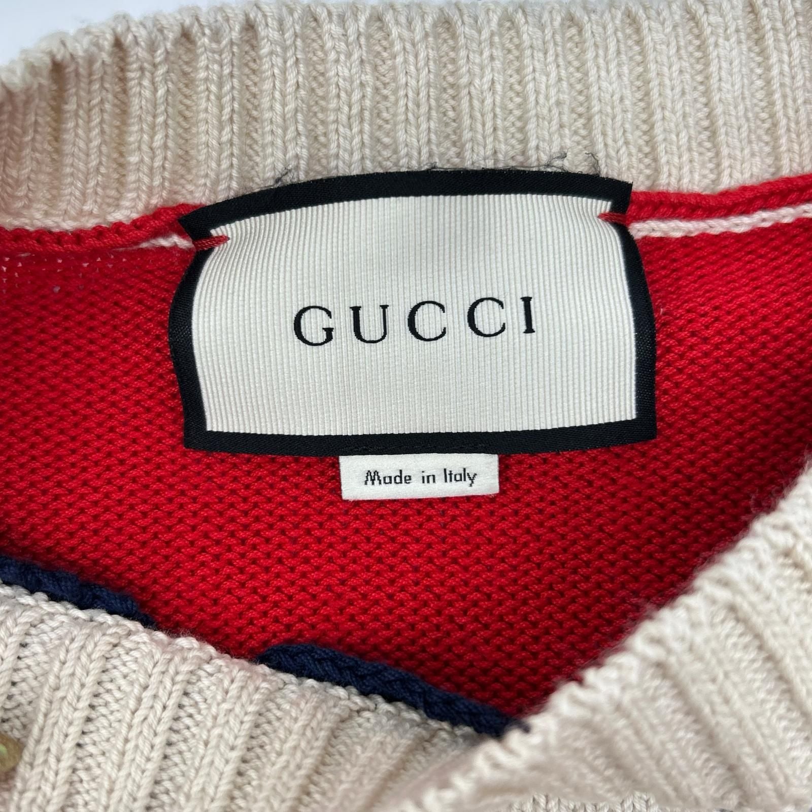 Gucci Cotton Sera Knit XL Sweater — view 3