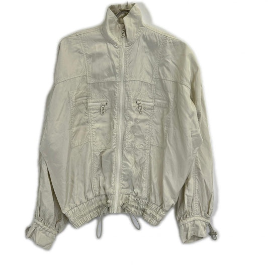 Fendi Light Gray Axaj Nylon Jacket 36