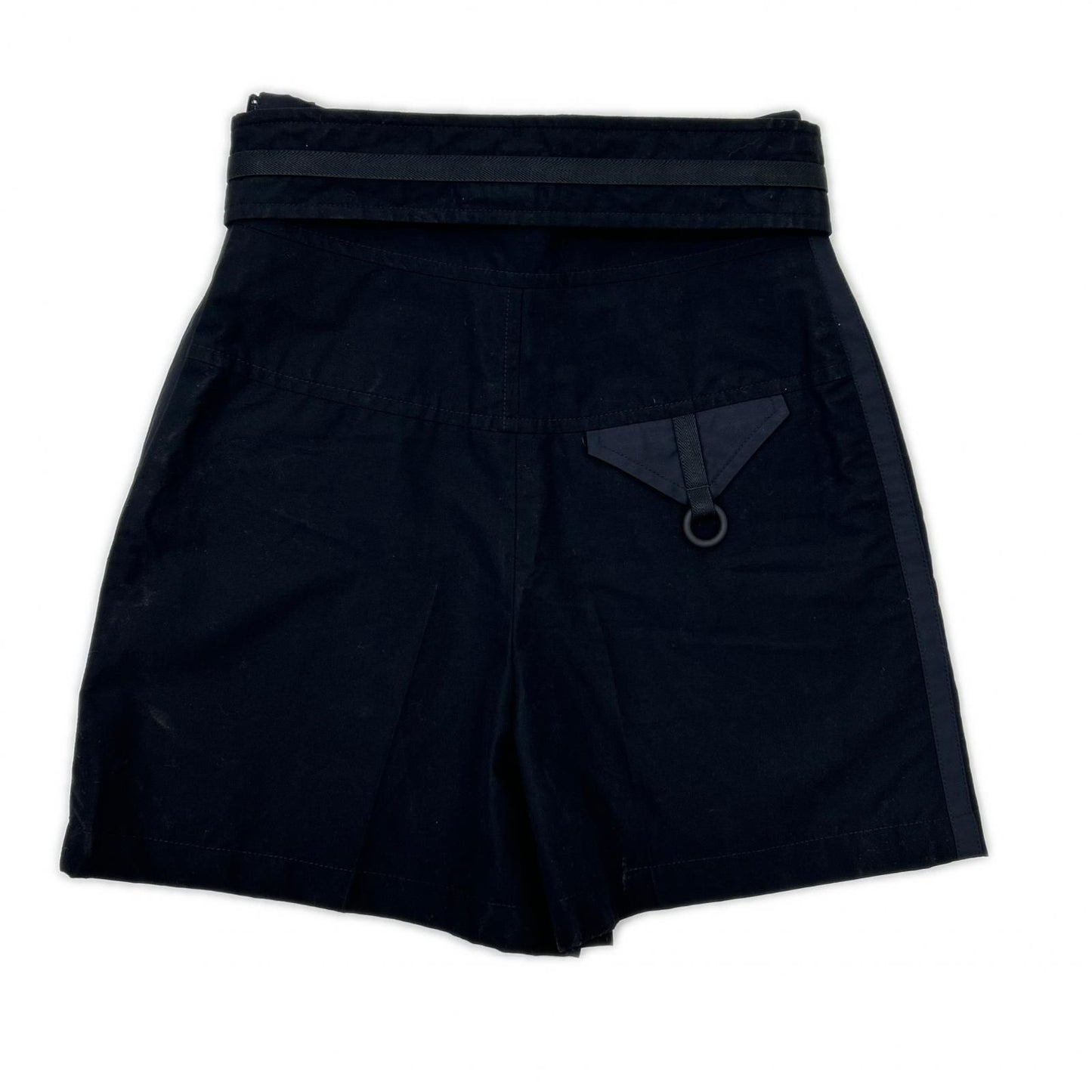 Hermes Black Cotton Culottes Pants 36 — view 2