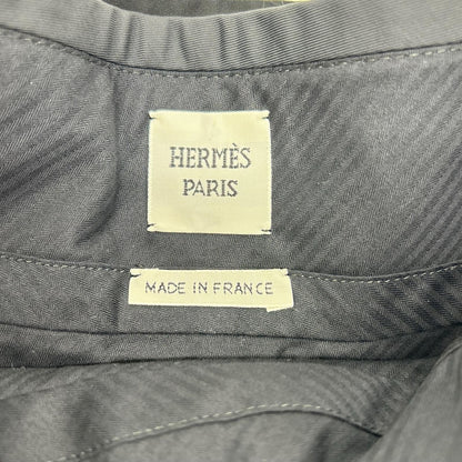 Hermes Black Cotton Culottes Pants 36 — view 3