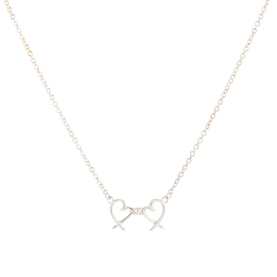 Tiffany & Co Necklace Double Loving