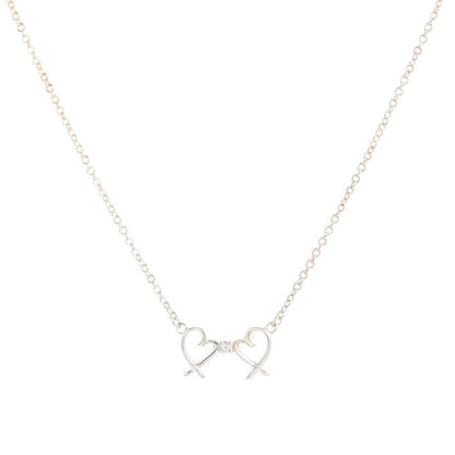 Tiffany & Co Necklace Double Loving