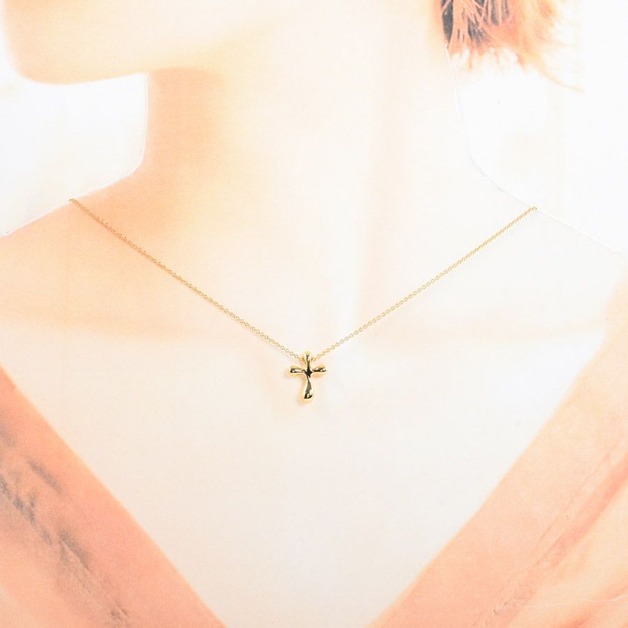 Tiffany & Co Necklace Small Cross — view 6