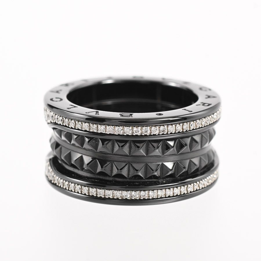 Bvlgari Ring Lock White Gold — view 2