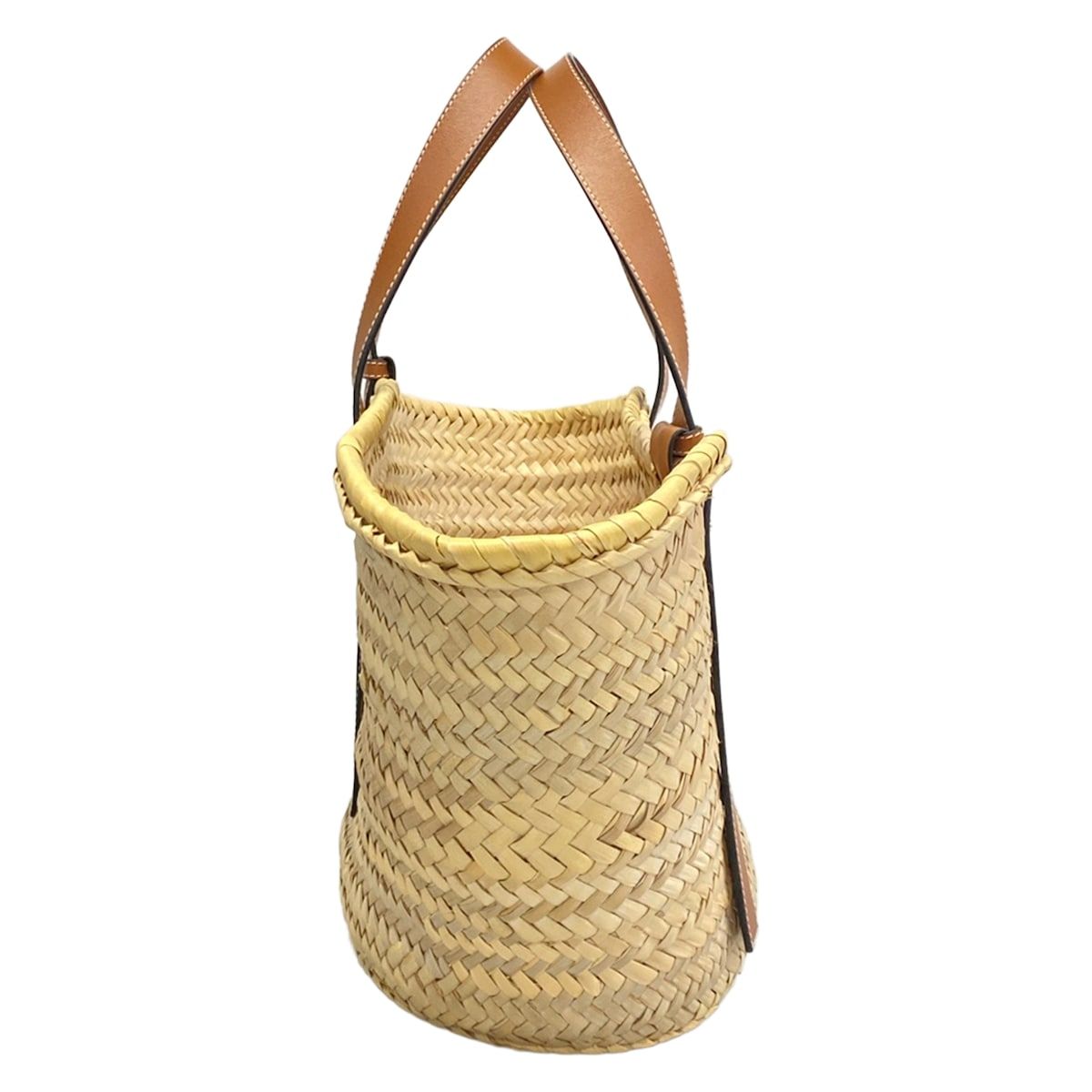 Loewe Tote Basket Beige Brown Leather — view 4