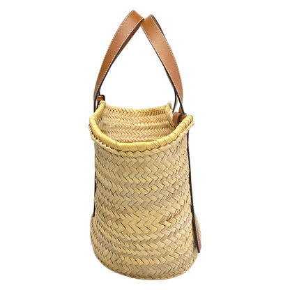 Loewe Tote Basket Beige Brown Leather — view 4