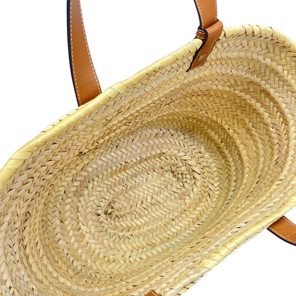 Loewe Tote Basket Beige Brown Leather — view 7