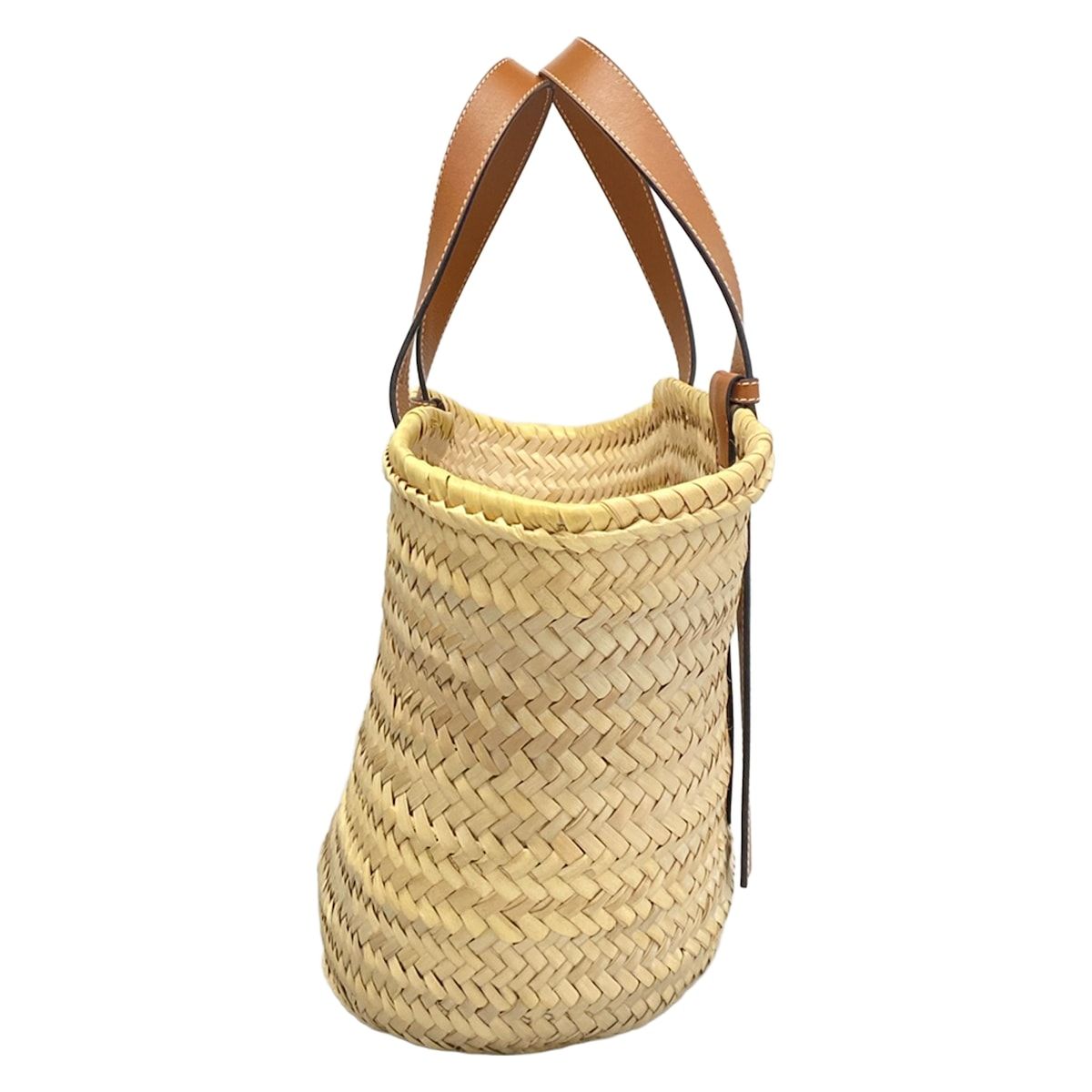 Loewe Tote Basket Beige Brown Leather — view 2