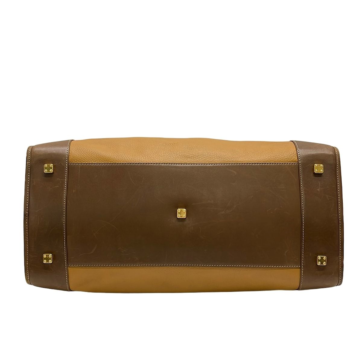 Loewe Boston Bag Amazona Brown Dark No Lock Leather — view 5