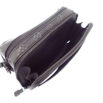 Louis Vuitton Alpha Messenger Shoulder Bag Monogram Eclipse Black Travel — view 8