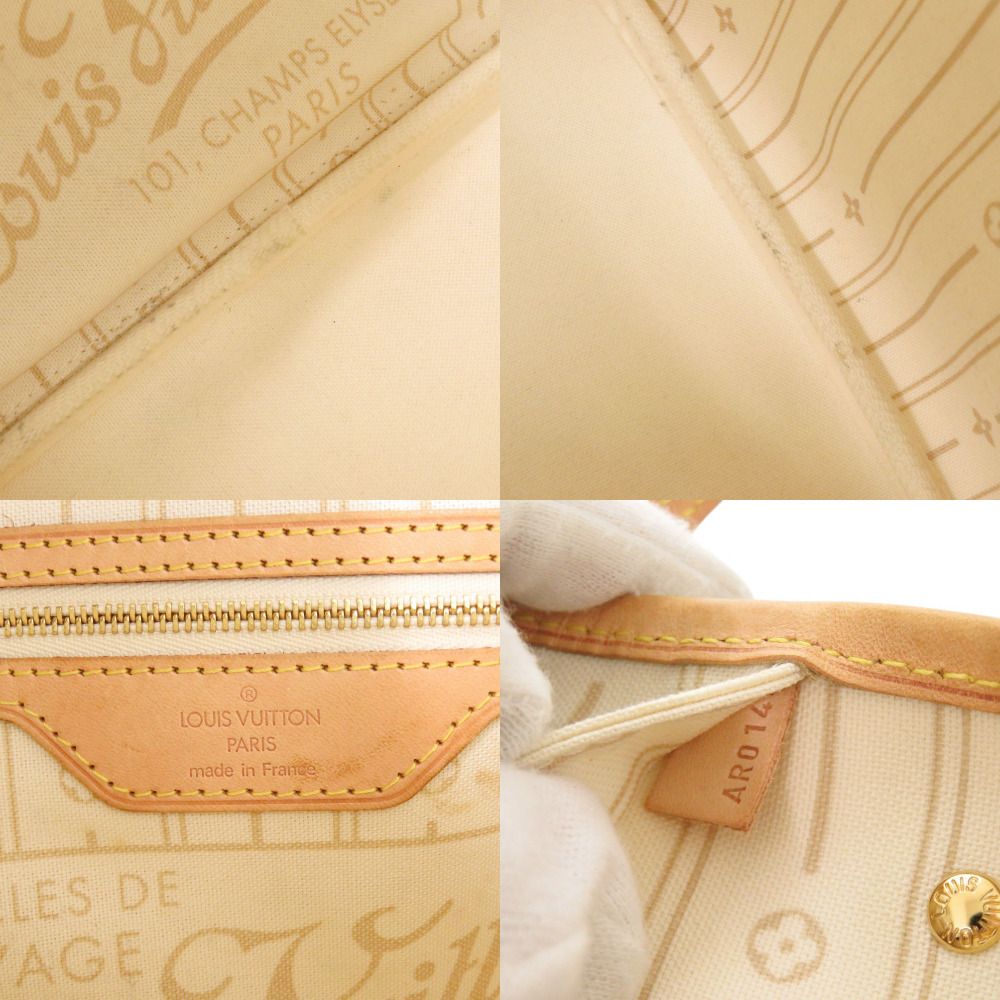 Louis Vuitton Neverfull PM Damier Azur Tote — view 9