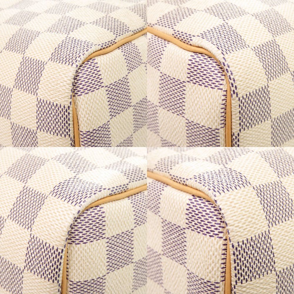Louis Vuitton Speedy 25 Damier Azur Handbag — view 4