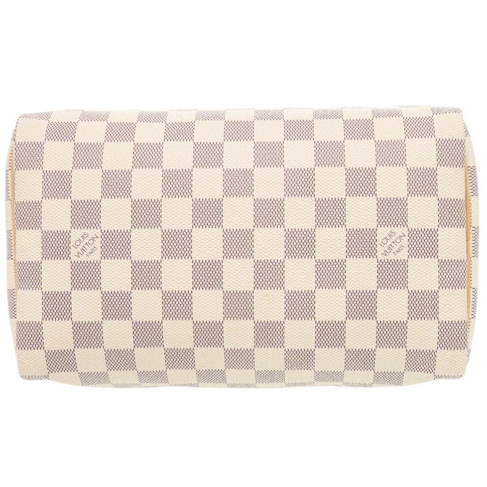 Louis Vuitton Speedy 25 Damier Azur Handbag — view 3