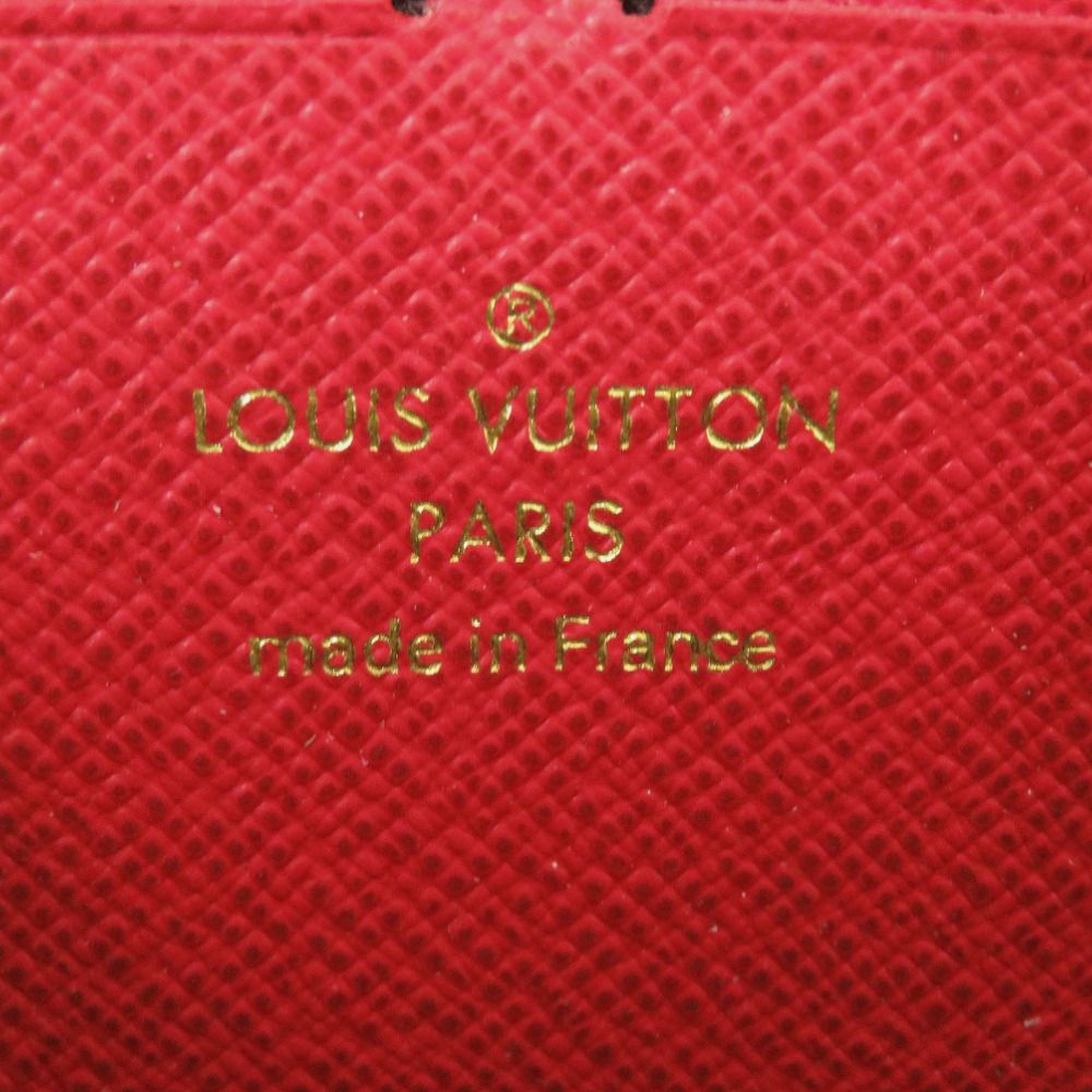 Louis Vuitton Portefeuille Clemence Damier Cerise Wallet — view 8