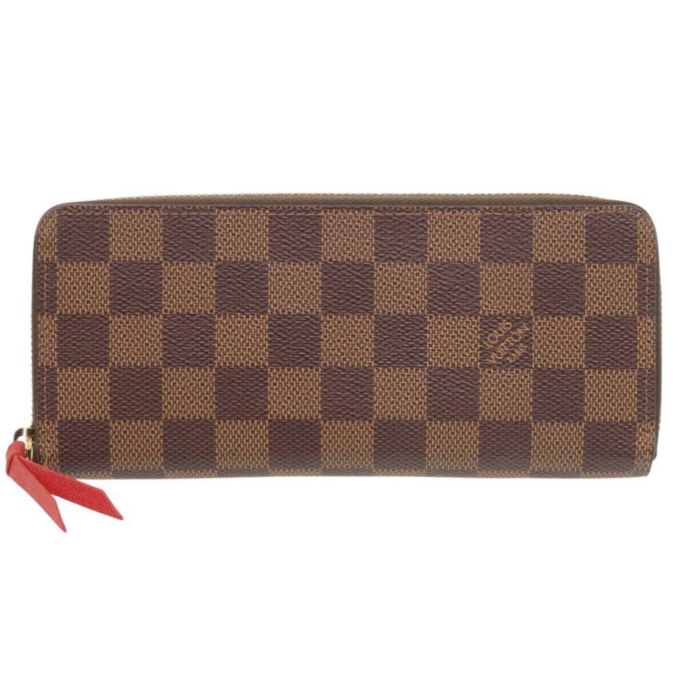 Louis Vuitton Portefeuille Clemence Damier Cerise Wallet