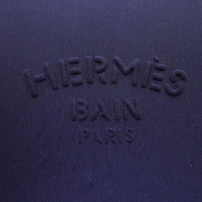 Hermes Neobain GM Nylon Polyurethane Blue Marine Pouch Navy — view 7