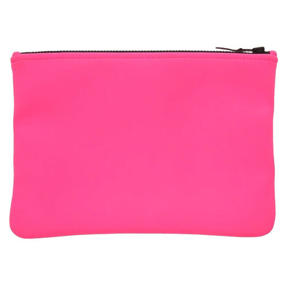 Hermes Neobain MM Nylon Polyurethane Bubble Gum Pink Pouch — view 3