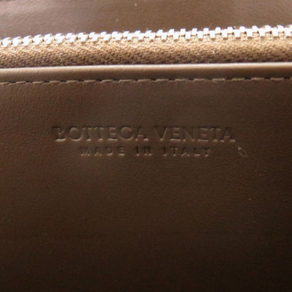 Bottega Veneta Maxi Intrecciato Leather Brown Wallet — view 9