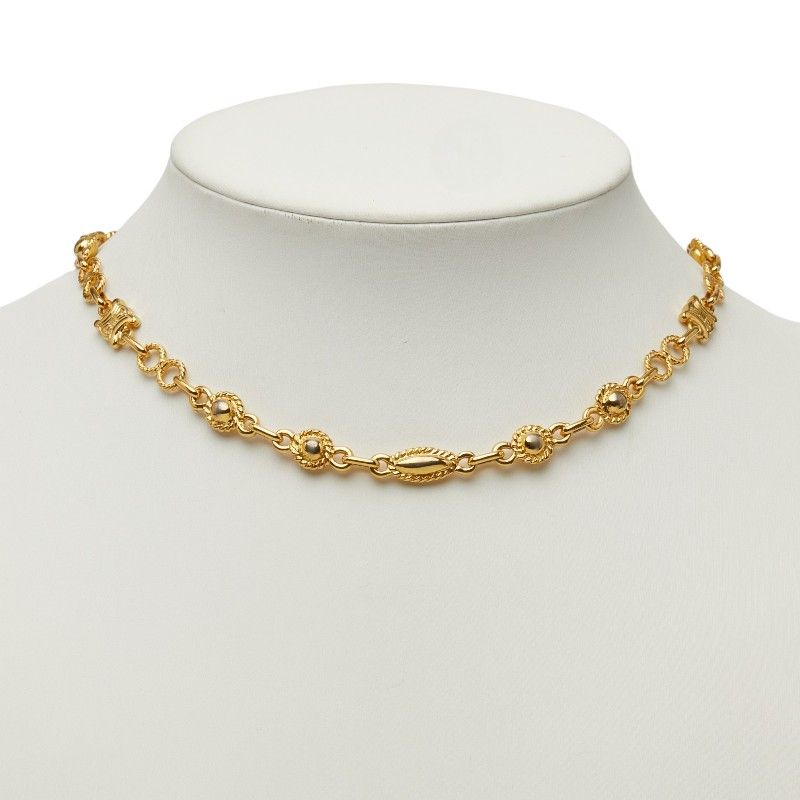 Celine Triomphe Necklace Gold Plated — view 6