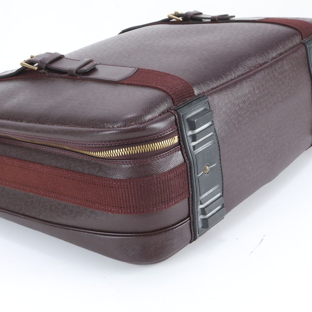 Louis Vuitton Taiga Leather Boston Bag Business Trip Tote Travel — view 5