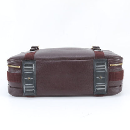 Louis Vuitton Taiga Leather Boston Bag Business Trip Tote Travel — view 6