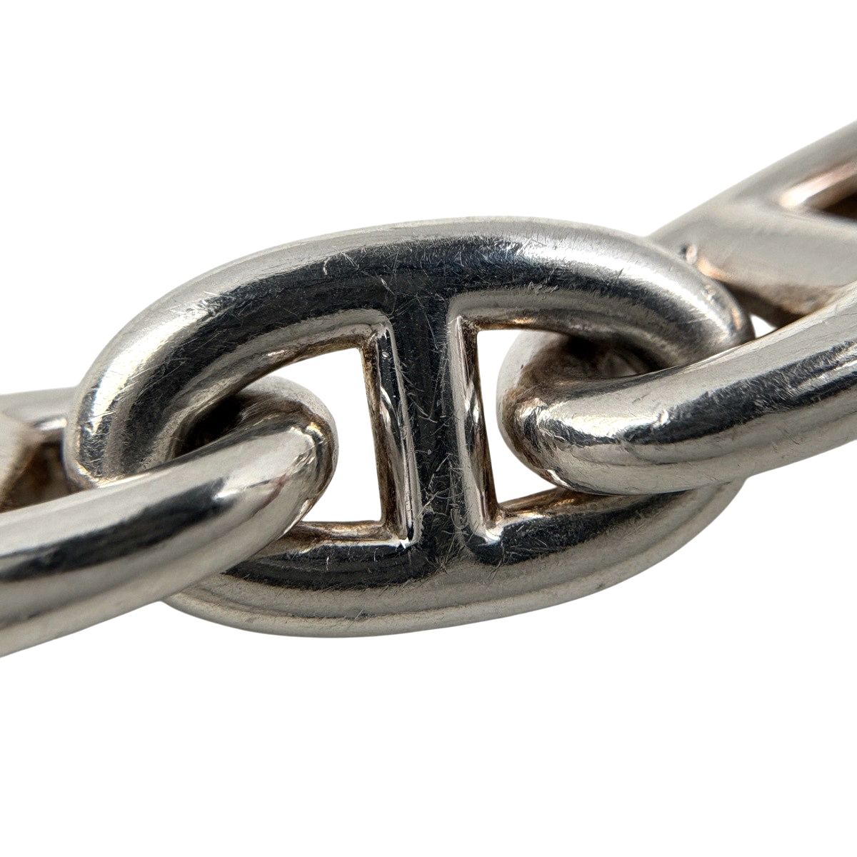 Hermes Chaine D'ancre MM 15 Links Bracelet 925 Sterling Silver — view 6