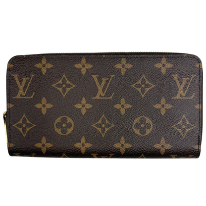 Louis Vuitton Zippy Wallet Round Zip Monogram Brown