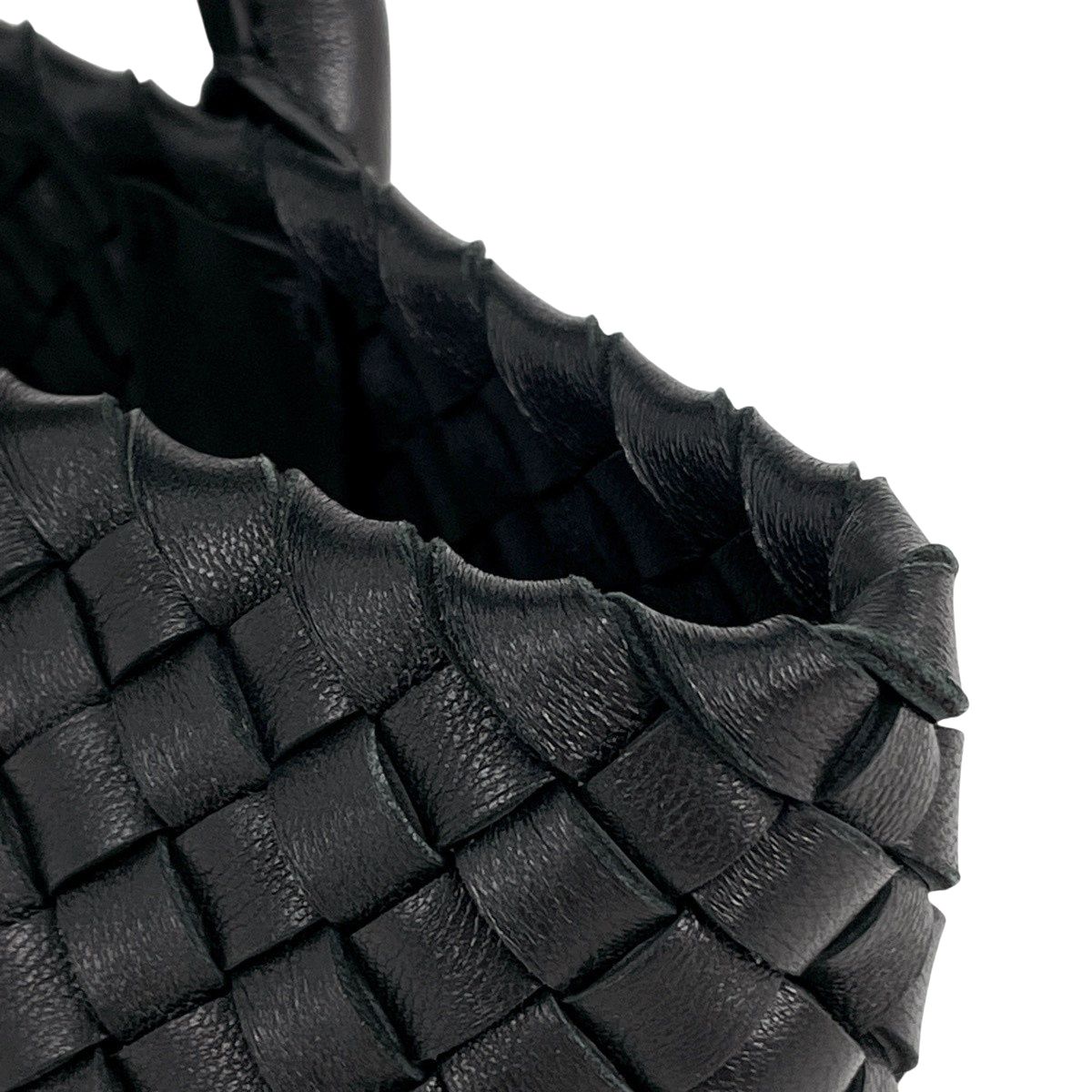 Bottega Veneta Intrecciato Tote Leather Black — view 8