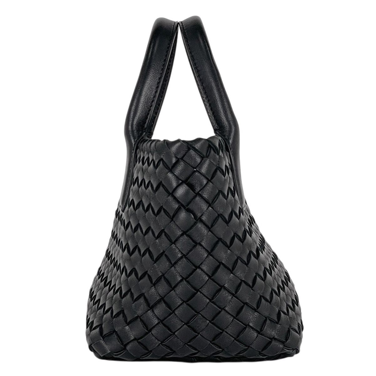 Bottega Veneta Intrecciato Tote Leather Black — view 2