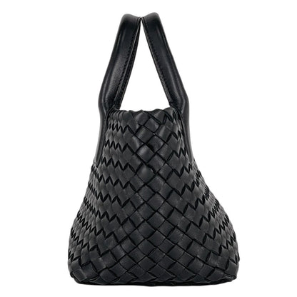 Bottega Veneta Intrecciato Tote Leather Black — view 2
