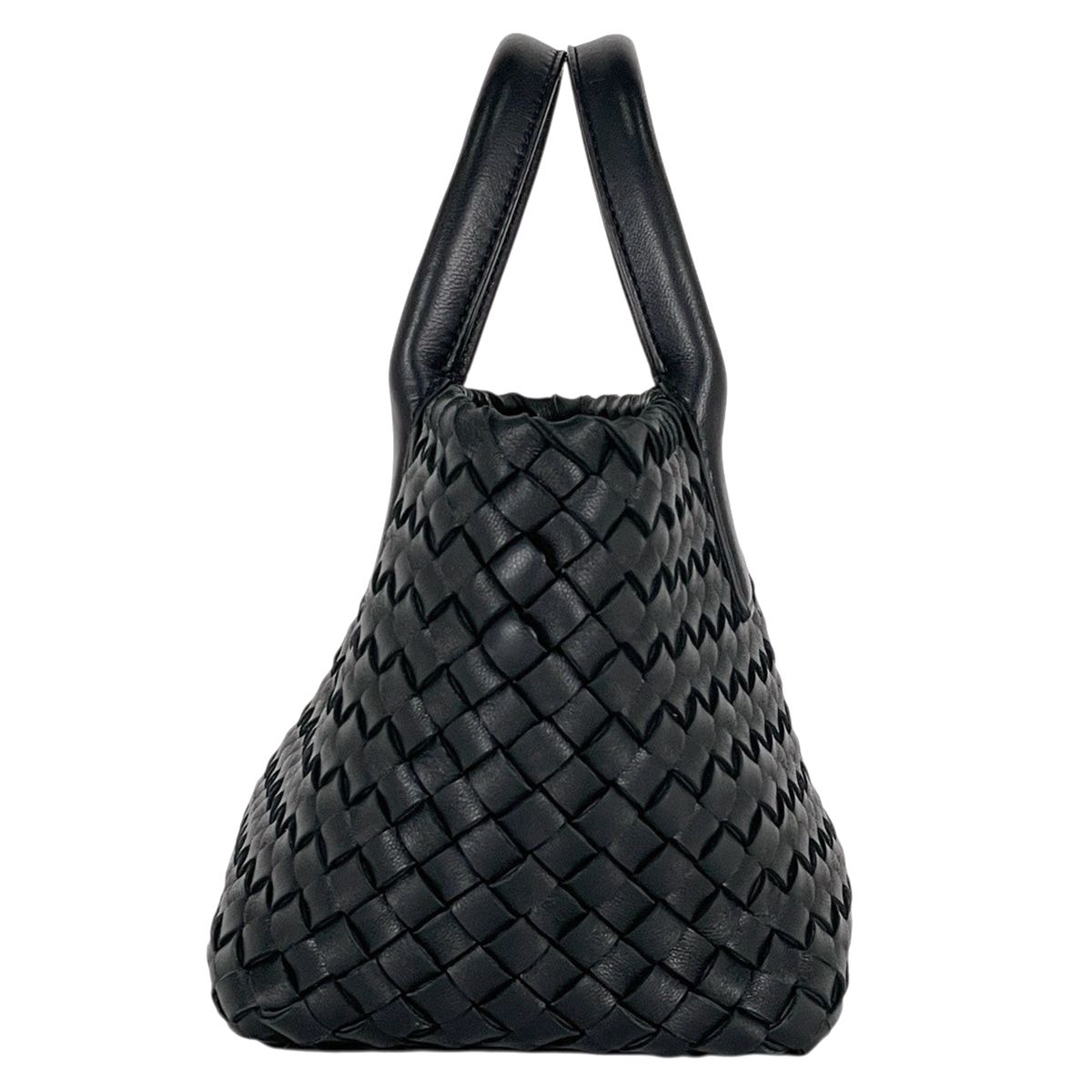 Bottega Veneta Intrecciato Tote Leather Black — view 4
