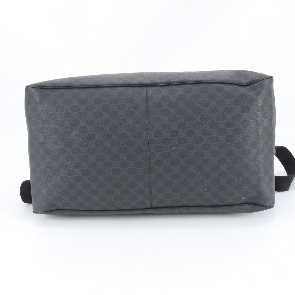 Gucci GG Supreme Leather 2-Way Boston Bag Crossbody Shoulder Business Travel — view 6
